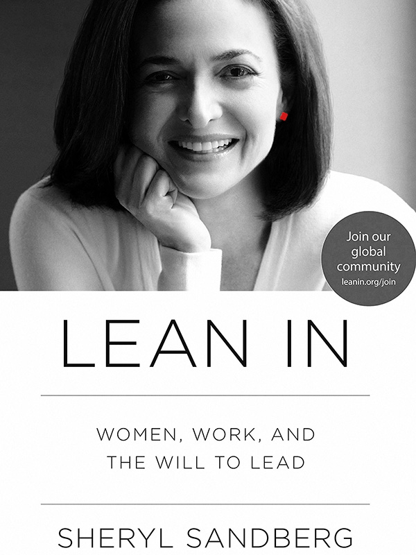 Book Cover Lean In by Sheryl Sandberg